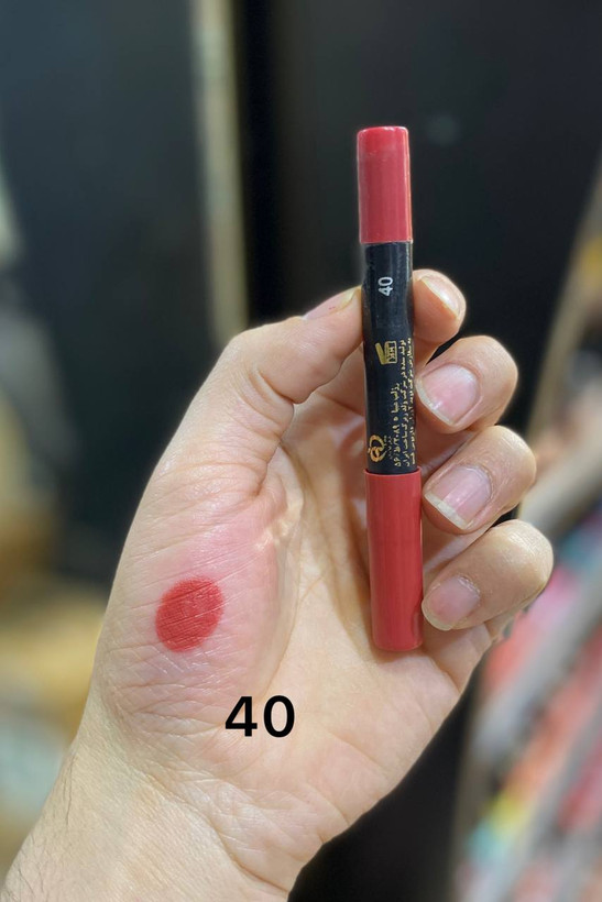 رژ لب مدادی میبا شماره 40