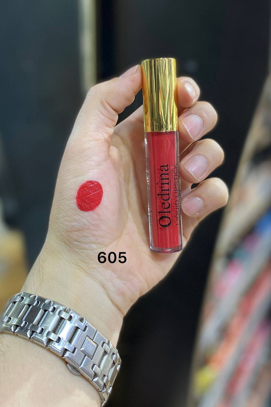 رژلب مایع الدرینا ضداب 24 ساعته شماره 605