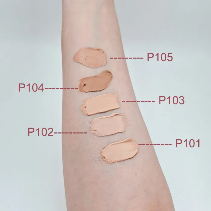 تست رنگبندی کرمپودر کنسی پرایمری