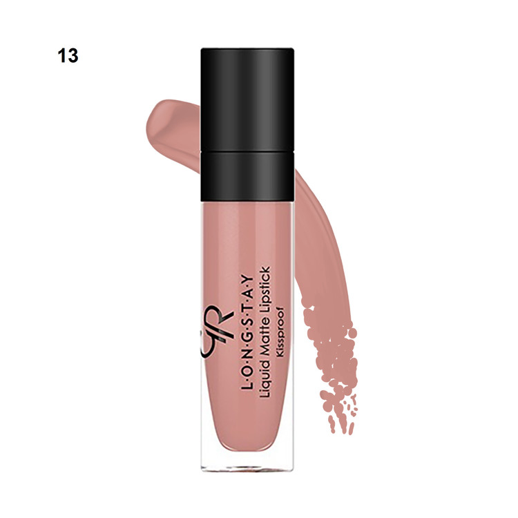 رژ مایع گلدن رز شماره 13