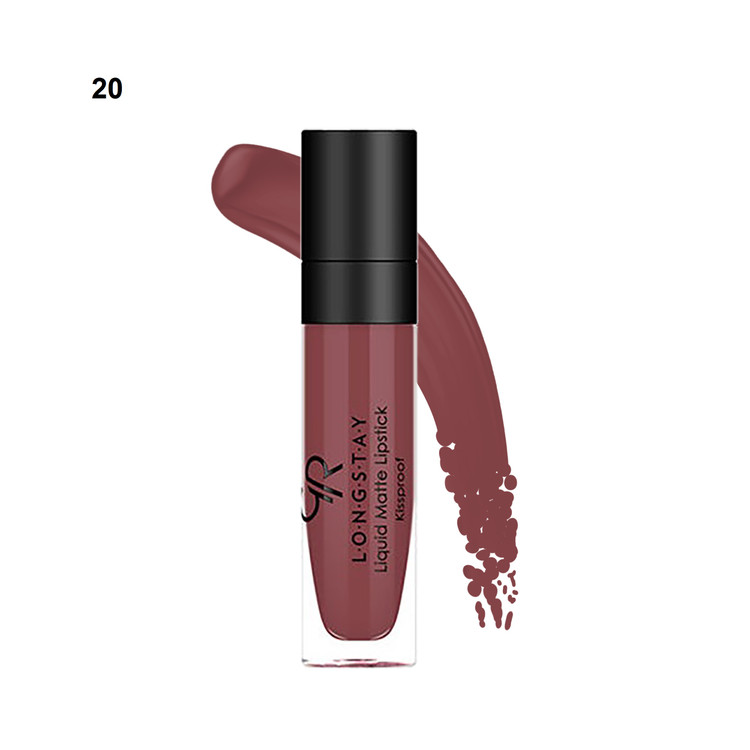 رژ مایع گلدن رز شماره 20