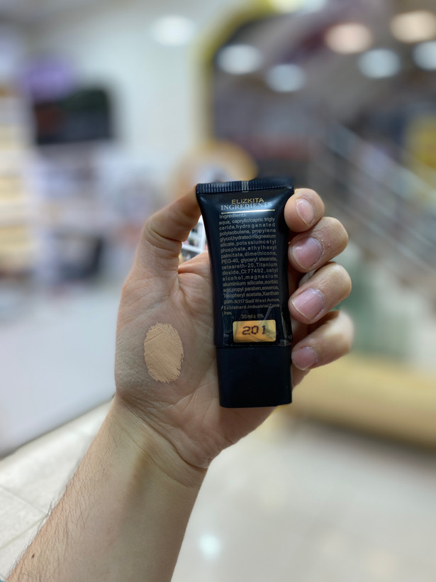 کرم پودر BB الیزکیتا حاوی ضدآفتاب 35 میلی لیتر