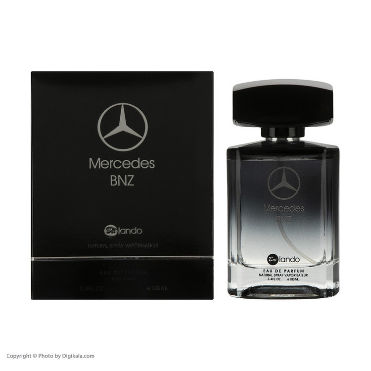 ادکلن مردانه بایلندو رایحه مرسدس بنز Mercedes bnz حجم 100 میلی لیتر