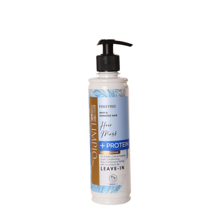 ماسک مو ضد وز لیمپیوپلاس مدل frizz free حجم 350 میلی لیتر