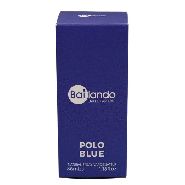 ادکلن جیبی مردانه پلو ابی بایلندو مدل POLO BLUE با رایحه خنک حجم 35 میلیلیتر