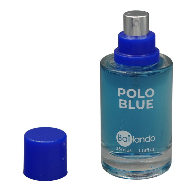 ادکلن جیبی مردانه پلو ابی بایلندو مدل POLO BLUE با رایحه خنک حجم 35 میلیلیتر