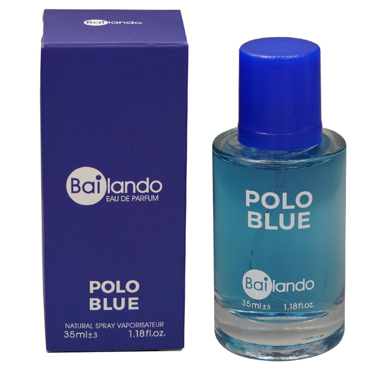 ادکلن جیبی مردانه پلو ابی بایلندو مدل POLO BLUE با رایحه خنک حجم 35 میلیلیتر