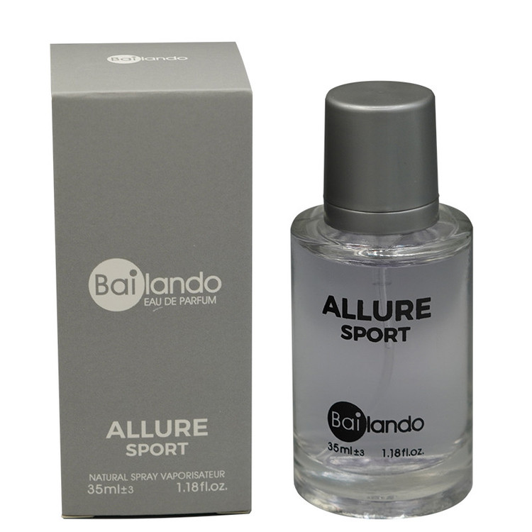 ادکلن جیبی مردانه الور اسپرت بایلندو مدل ALLURE SPORT با رایحه شیرین حجم 35 میلیلیتر