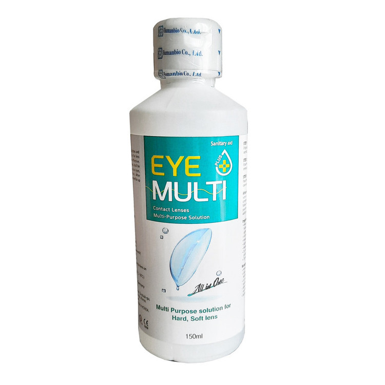 مایع لنز و محلول شستشوی لنز چندکاره آیمولتیپلاس EYE-MULTI-Plus انواع حجم
