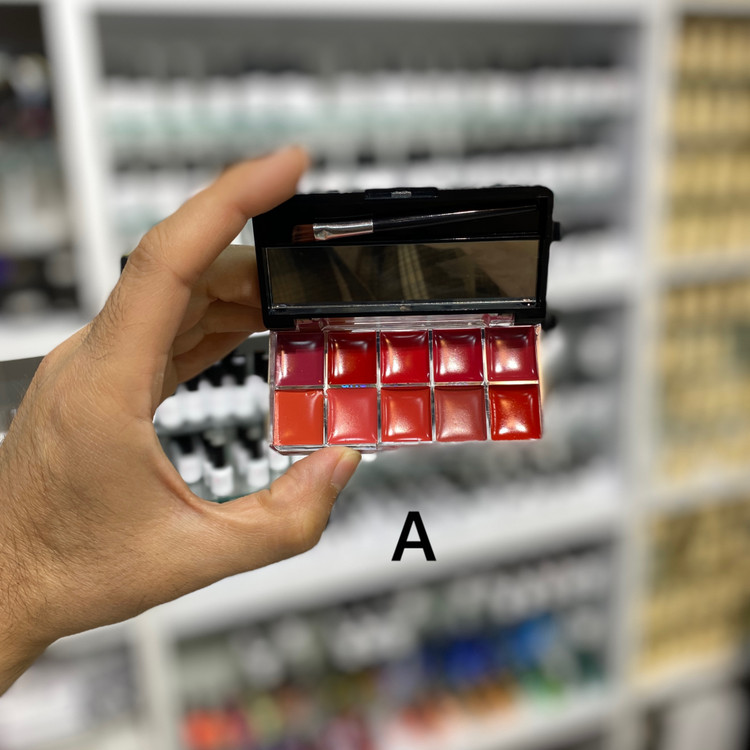 پالت رژ لب 10 رنگ ویولت lipstick palette